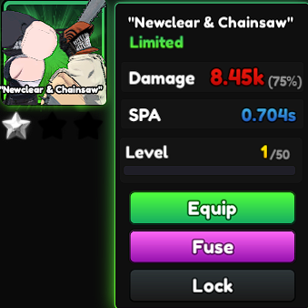 Anime Tactical Simulator Newclear and Chainsaw