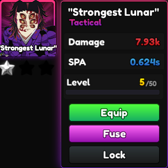 Anime Tactical Simulator Strongest Lunar