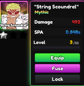 Anime Tactical Simulator String Scoundrel